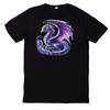 T-Shirt Fantasy Dragons Magical Dragon Motif Cotton