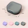Portable Denture Storage Box With Mirror Mouthguard Case New Braces Box