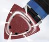 Sandpaper 93x93 Velcro Delta for Wood, Plastic, Paints, Size 240