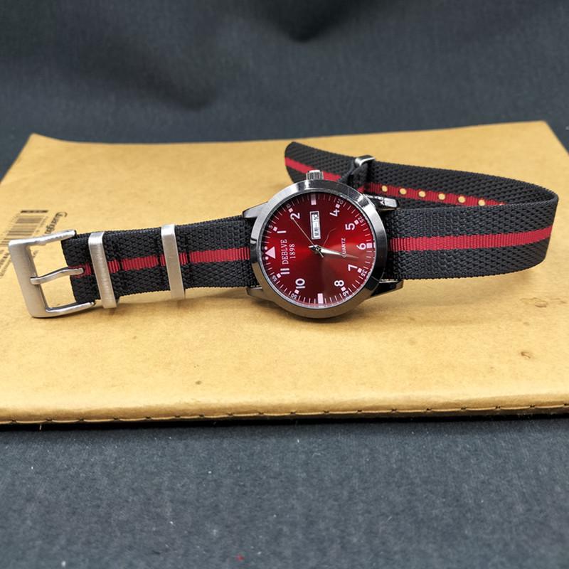 Cinturino per Orologio in Nylon Integrato Stile NATO (20-22mm)