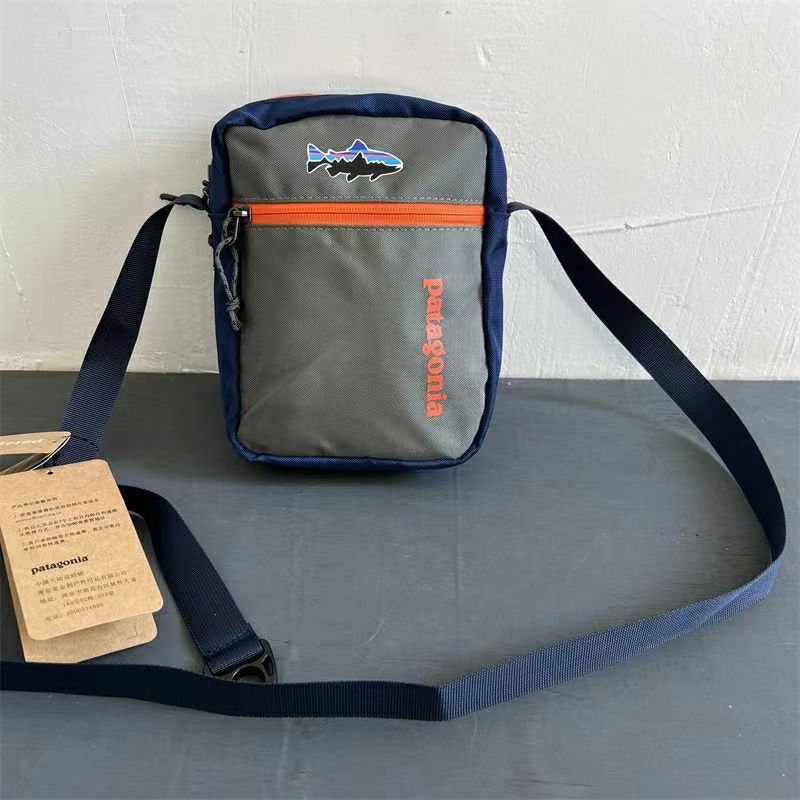 Trend Bata Men's Outdoor Sports Shoulder Bag Fishing Casual Oblique Span Bag Versatile Tooling Wind Small Mobile Phone Bag