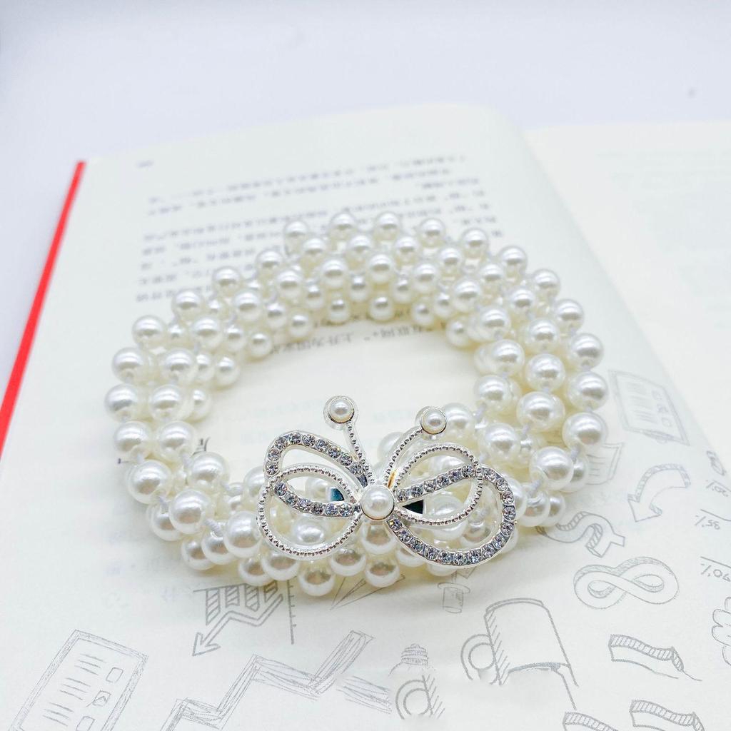 Women's Korean Style Pearl Waist Belt - Elegant, Versatile, Thin Elastic Chain with 22 Sweet Designs