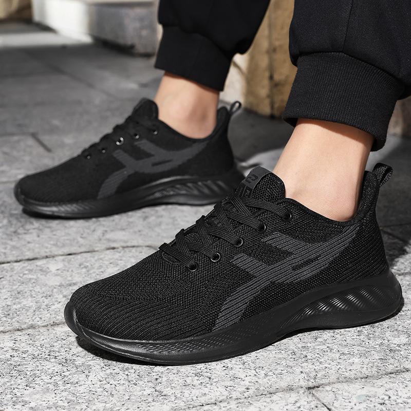 New Men's Breathable Mesh Shoes 2026 Summer Fashion Sports Running Shoes Lightweight Non-slip Outdoor Men's Casual Walking Shoes