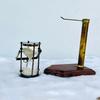 Nautische Messing Sanduhr, Dekorative Sanduhr mit Holzsockel, Messing Sanduhr, Individuelle Heim- und Bürodekoration, Weihnachtsgeschenk