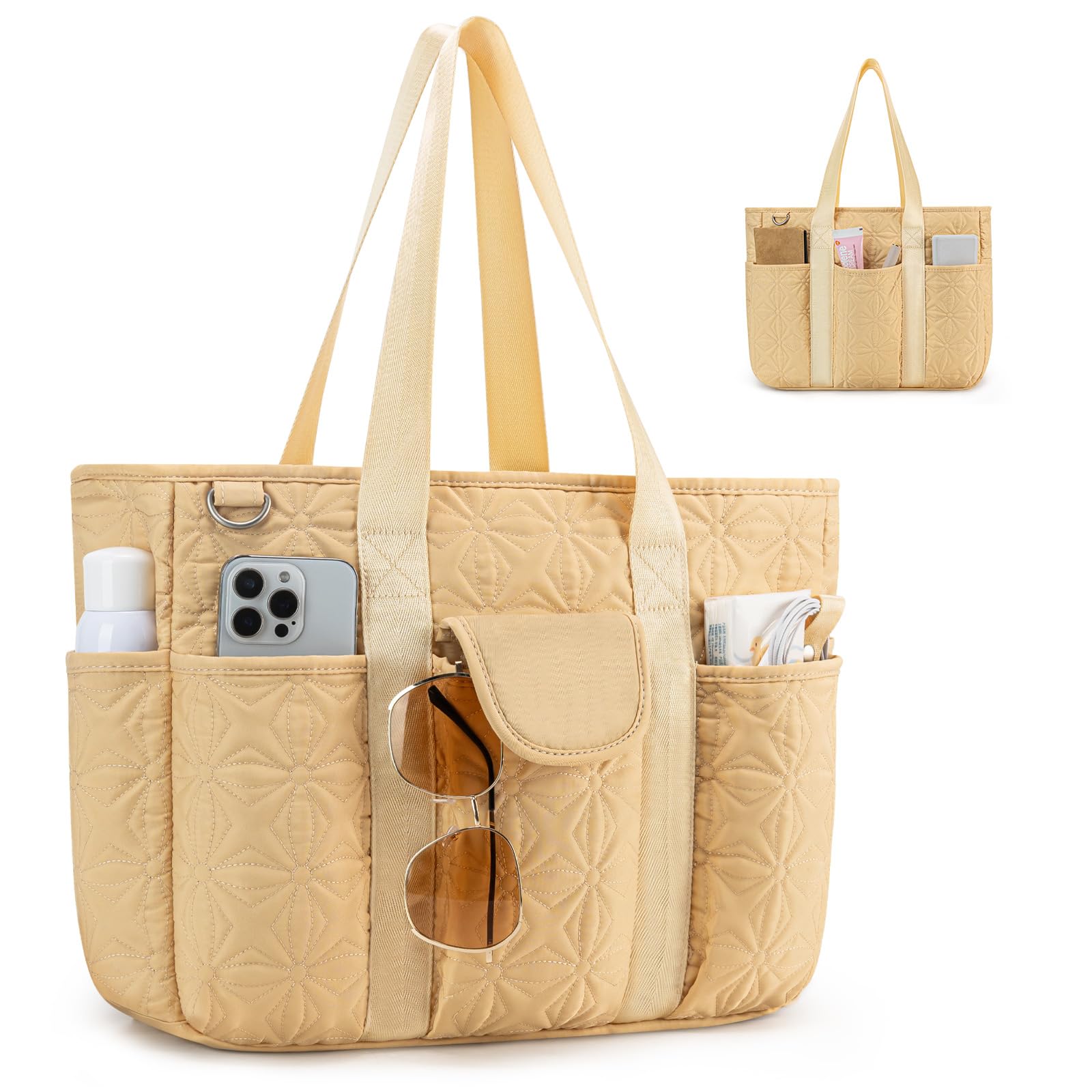 

Tote large many visiting nursing teacher PC for business trips [greentaya] bag, multi-functional, capacity, pockets, self-supporting, 3-way,