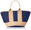 Forna Embossed DotQuilted Nylon Tote Bag, Light Navy (L75)