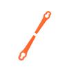 100pcs Blades Fit for Polycut 2 2 Strimmer Plastic Polyethylene String Trimmer Head Blades Replacement Orange