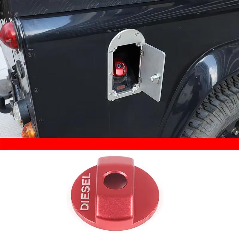 

For Land Rover Defender 90 110 2004-2018 Aluminum alloy car rear ventilation louvers machine cover air outlet cover accessories