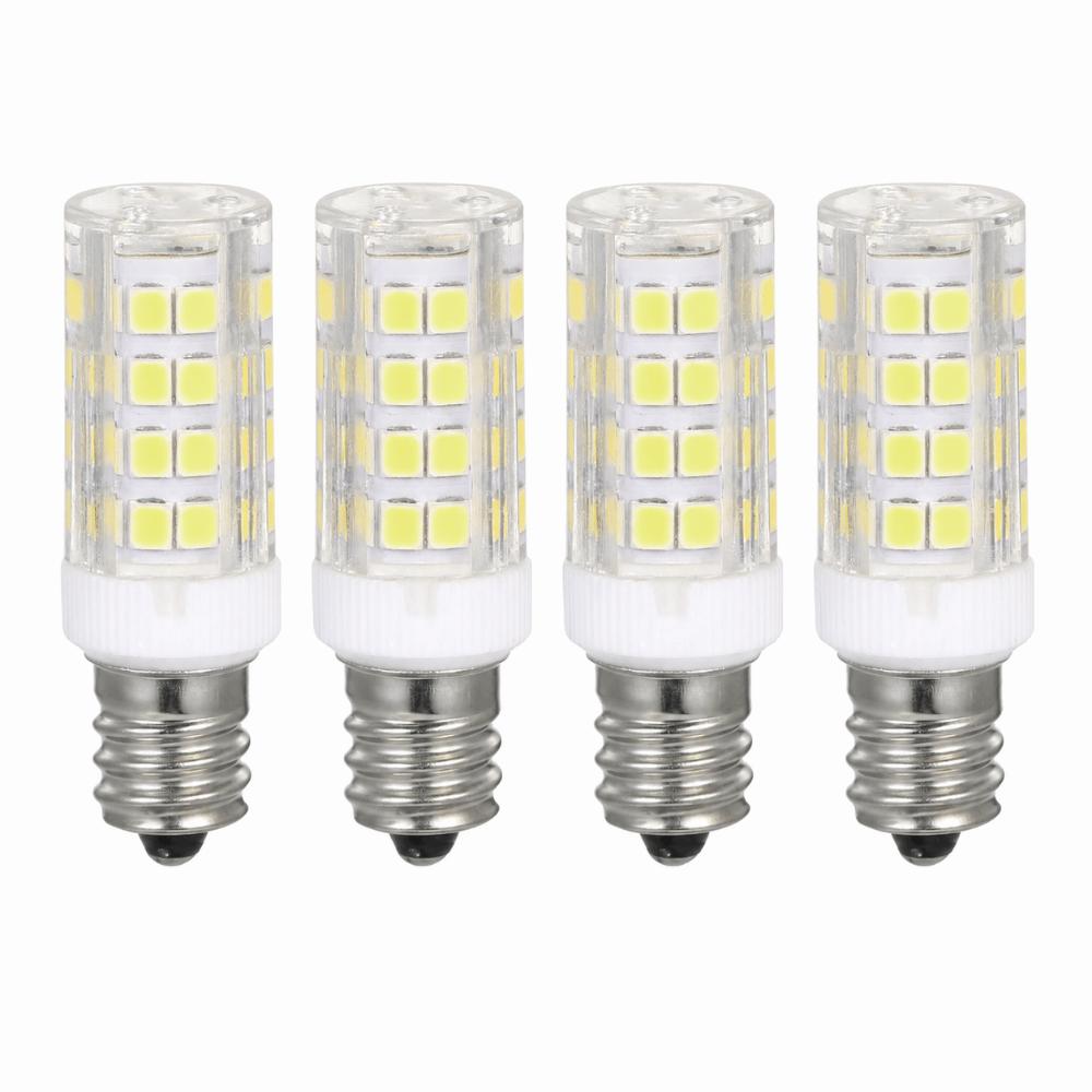 4PCS E12 LED Light Bulb 5W Energy-Saving Bulb Decorative Halogen Lamp Replacement Appliance Use