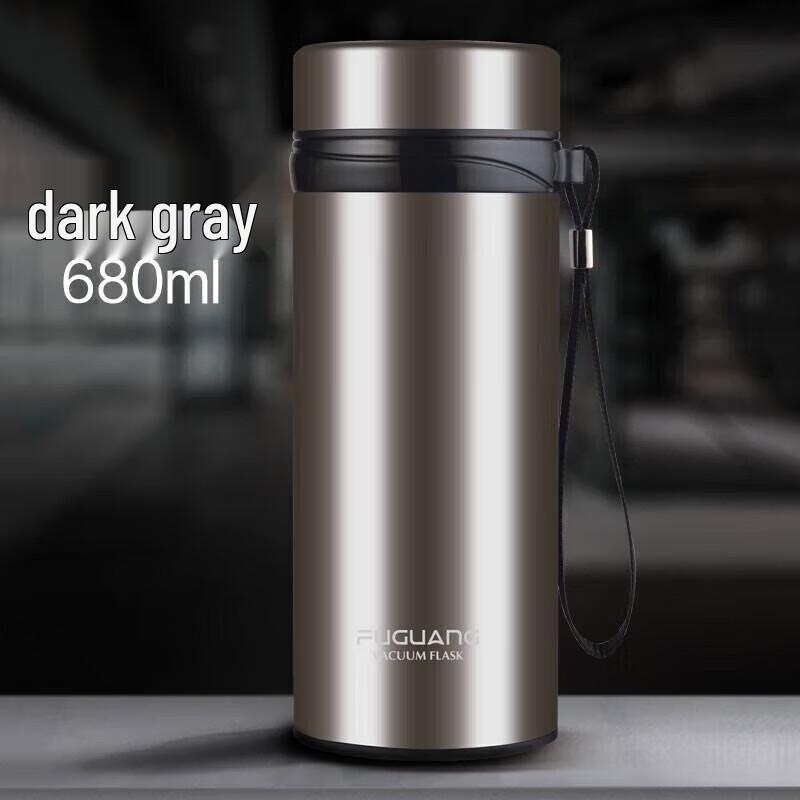 FUGUANG 680ml Portable Vacuum Insulated Water Bottle