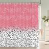 Home shower curtains for bathroom waterproof fabric Nordic style Color love Leopard pattern bathroom Curtains shower curtain