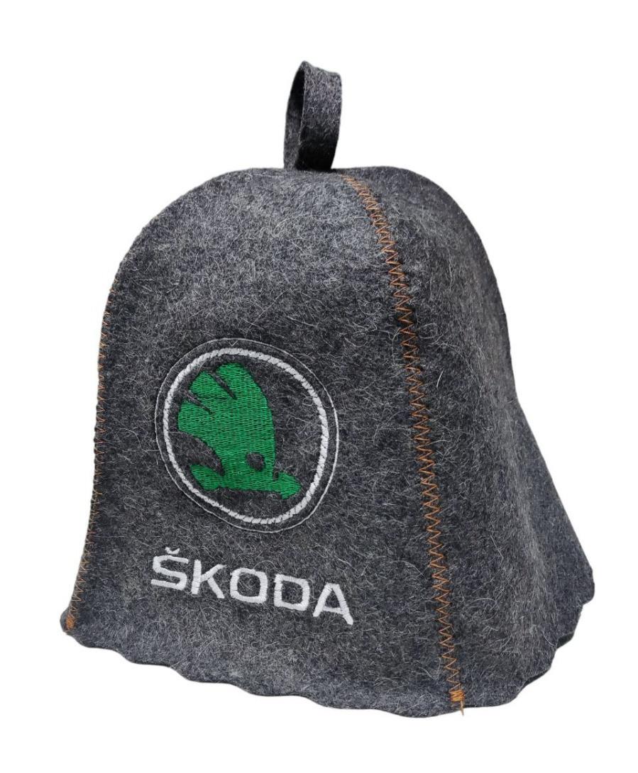 

Шапка для сауни та лазні SUNROZ Skoda натуральна повсть Сірий (SUN-LR-958)
