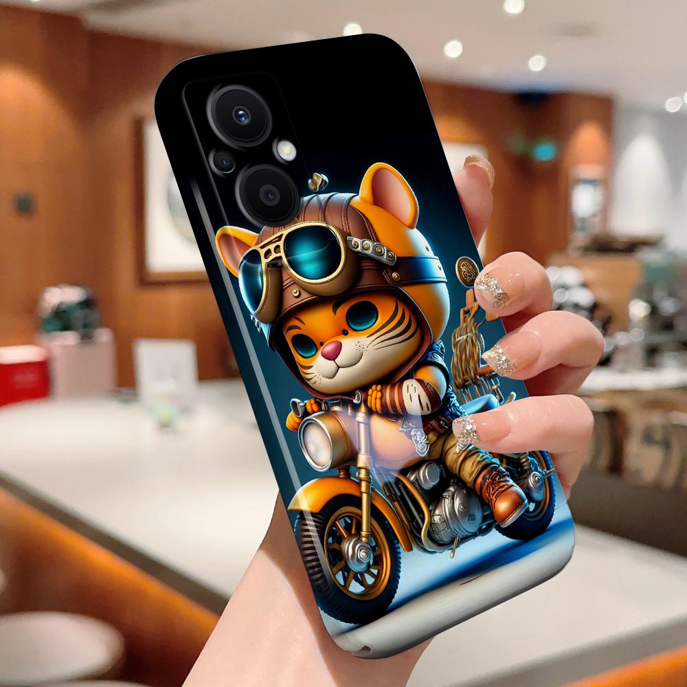 All-inclusive Film Phone Case Cartoon Fashion Design Hard Shell Full Cover Camera Shockproof Protection Case for OPPO Realme OnePlus Infinix Tecno