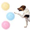 Dogs Chew Toy for Small Medium Dogs Aggressive Chewers 2.4in Small Spiky Ball Safe TPR Material for Puppy Teething