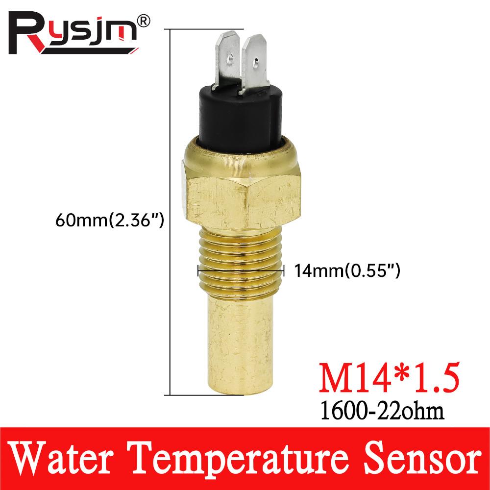 1/8NPT 3/8NPT M14*1.5 M16*1.5 Thread Water Temperature Sensor Oil Temp Sensor For Boat Truck Meter Water Temp Gauge Temperatura