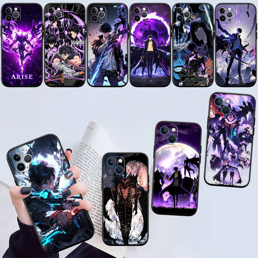 S-Solo L-leveling New Phone Case for iPhone 6 6s 7 8 11 12 13 14 15 16 17 16E XS Pro Max XR X SE Air