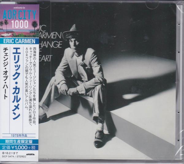 

CD ERIC CARMEN - Change Of Heart SICP5474 Arista 2017 Japan ObiRock Used