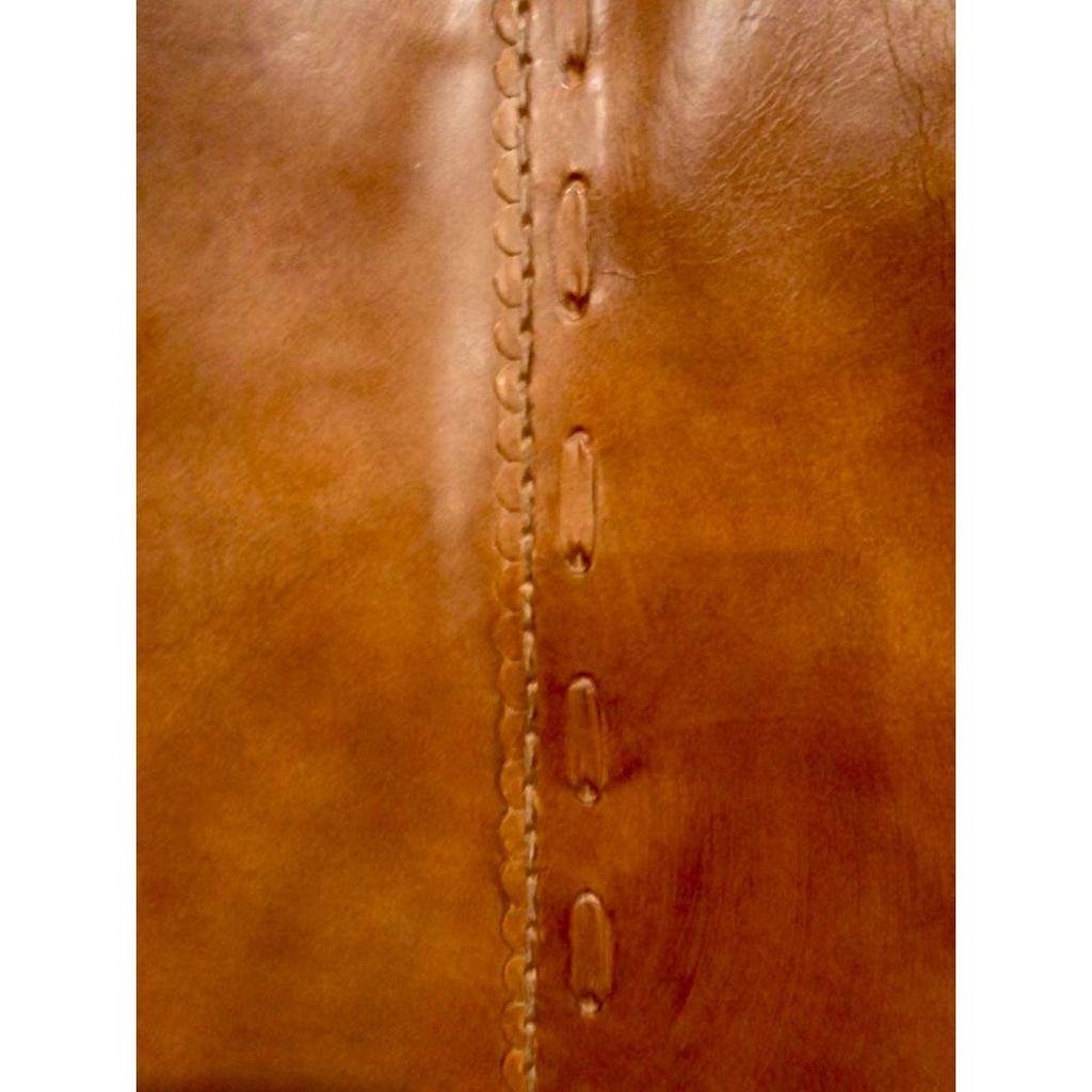 Mothers Day Gift Leather Butterfly Chair Brown Leather Butterfly Chair Living Room Chair Leather Chair