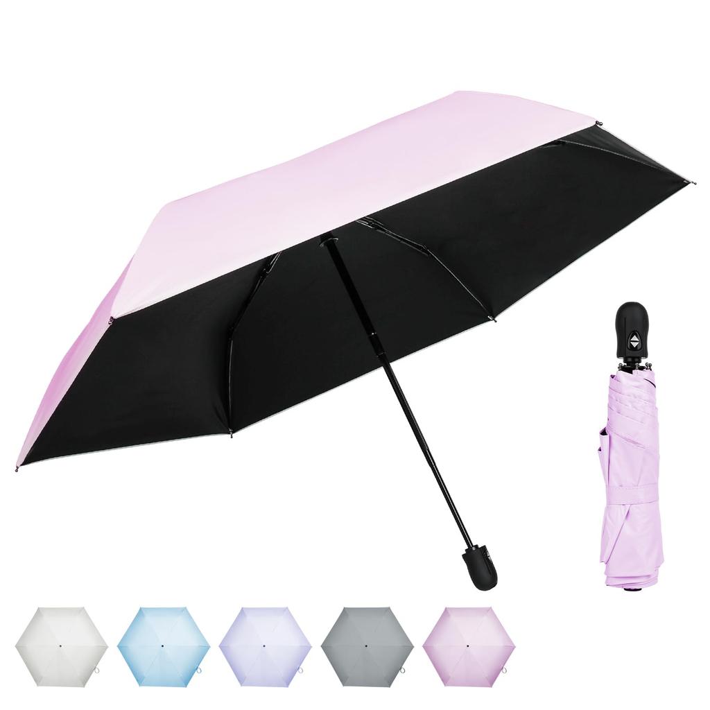 UV lumière complète chaleur pliage pliable UV coupe-vent et eau pour ensoleillé et pluvieux facile pour hommes et Jour [QAQQVQ] Parasol, ultra-léger,