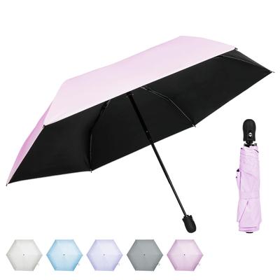 UV Complete Light Heat Folding Folding UV Windproof and Water for Both Sunny and Rainy Easy To for Men and Day [QAQQVQ] Parasol, Ultra-lightweight,