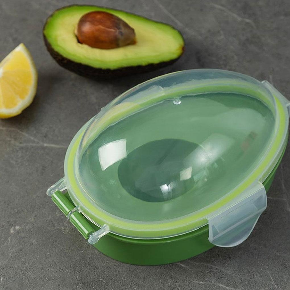Küchen Lebensmittel Aufbewahrungsbox Praktisch Avocados Aufbewahren Und Frischhalten Avocado Platzsparender Behälter