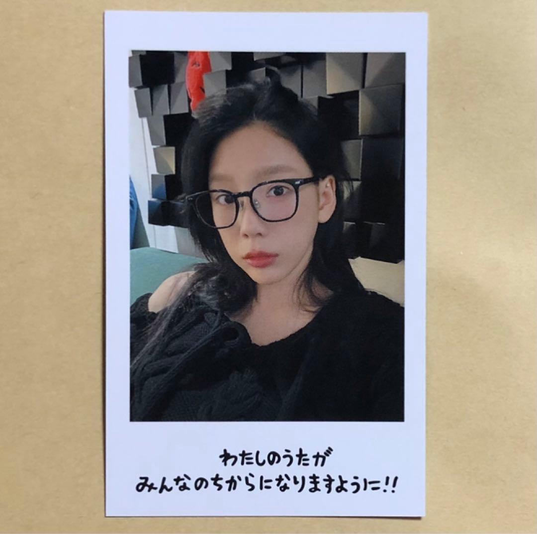 

[USED] Girls Generation Taeyeon TAEYEON Tense Venue-exclusive Bonus Instax Trading Card 2