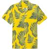Camicia Hawaiana Estiva a Maniche Corte da Uomo Top con Stampa per Vacanze al Mare 100% Poliestere