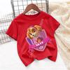 Cute Boys Girls Casuals Tops Summer Birthday Clothing Gift Hots Paw Patrol Kids Tshirts Kawaii Cartoon Character Printed Shirts