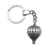 Ornate Gear Keychain Antique Style Punk Pendant Key Holder 30mm Ring