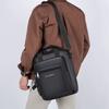 Business Casual Handbag For Men Minimalist Large Capcity Waterproof Shoulder Bag Luggage Strap Design Durable Cross Body Bags