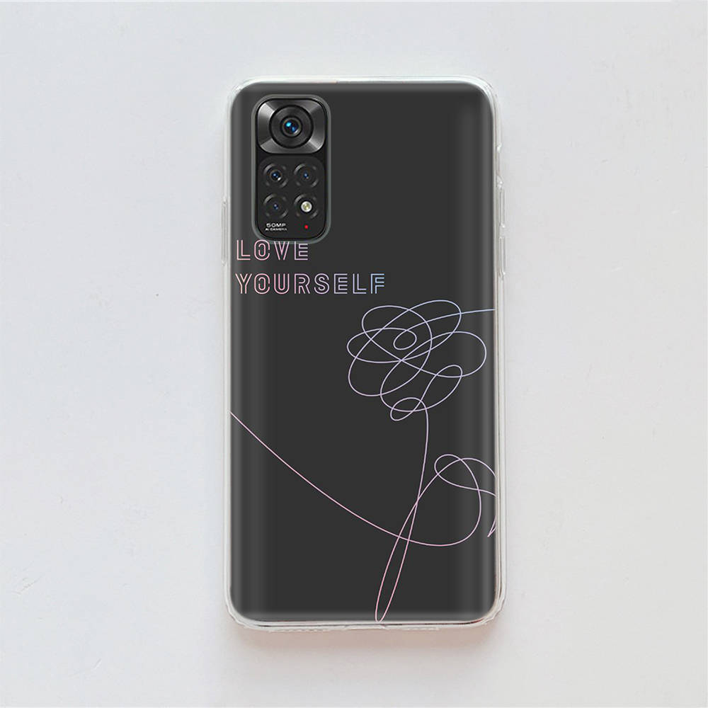 

Чехол BT2 Bangtan Boys Love Yourself для Samsung A04 A14 A23 A34 A54 M23 M33 M52 M53 Realme 10 9 C30S C35 C55 VIVO Y02S Y21 Y33S Y51 X80 Pro Infinix Note 30 Pro олений