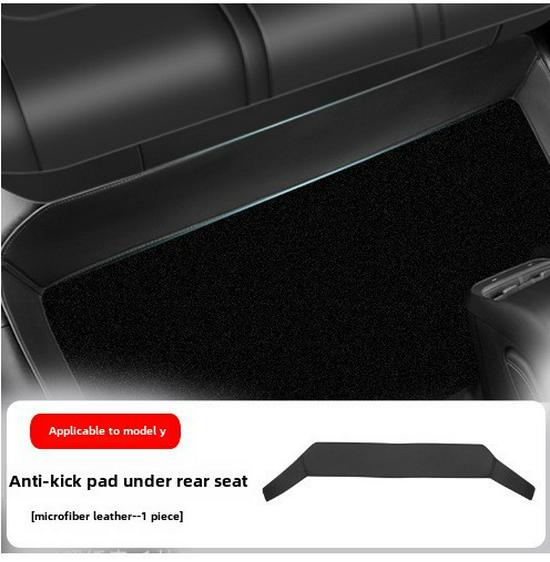 Tesla Model Y/3 Sitz-Anti-Kick-Pad und Armlehnenbox-Hinterabdeckung