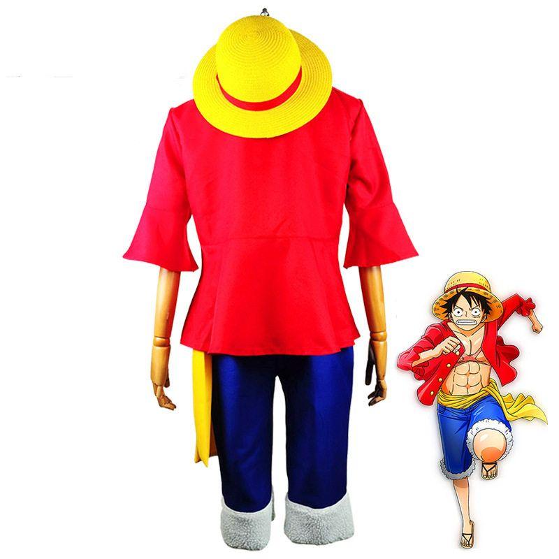 One Piece Nika Luffy Cosplay Costume, Second Generation Two Years Later Version, in Stock
