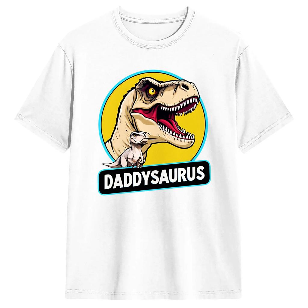Jurassic Dad Pesca Dolore Trova un Modo Divertente Sarcastico T-shirt Scheletro Estate Harajuku T-shirt Cotone Girocollo Taglie Forti Top