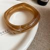 Versatile Iridescent Wave Acrylic Bracelet