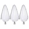 Non -woven Fabric Plant Anti -Frosting Hanging Flower Basket Protecting Plants 3 Packs Frost Cover Dual Drawstring