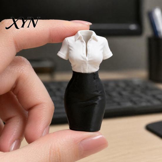 Stylish Office Organizer OL Woman Bust Pen Holder, 3D Printed Desk Organizer, Creative Flower Vase Decor for Home, Gift Women Artistic Container