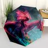 Dragon Fantasy- Automatic Umbrella,Suitable for Men and Women, Outdoor Accessories, Suitable for Birthdays 1010b