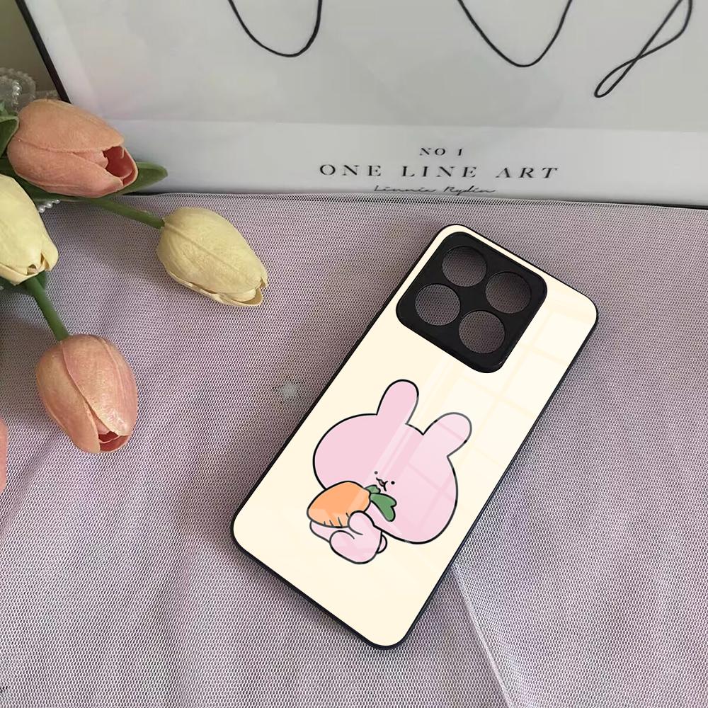 Cute Cartoon A-Asamimichan Phone Case For Xiaomi Poco F3 4 5 6 X3 NFC X4 GT X5 6 M3 4 5 5s 6 Pro 4G 5G Glass Cases