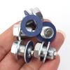 M12*1.25 Car Engine Oil Pan Drain Plug Bolt Silver with Washer Magnetic Oil Drain Screws Seal Ring for Toyota/Toyoda Gaskets