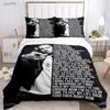 Eminem Hip-hop Singer Bedding Set Single Twin Full Queen King Size Polyester Bedroom Duvet Cover Aldult Kids Quilt Cover Set