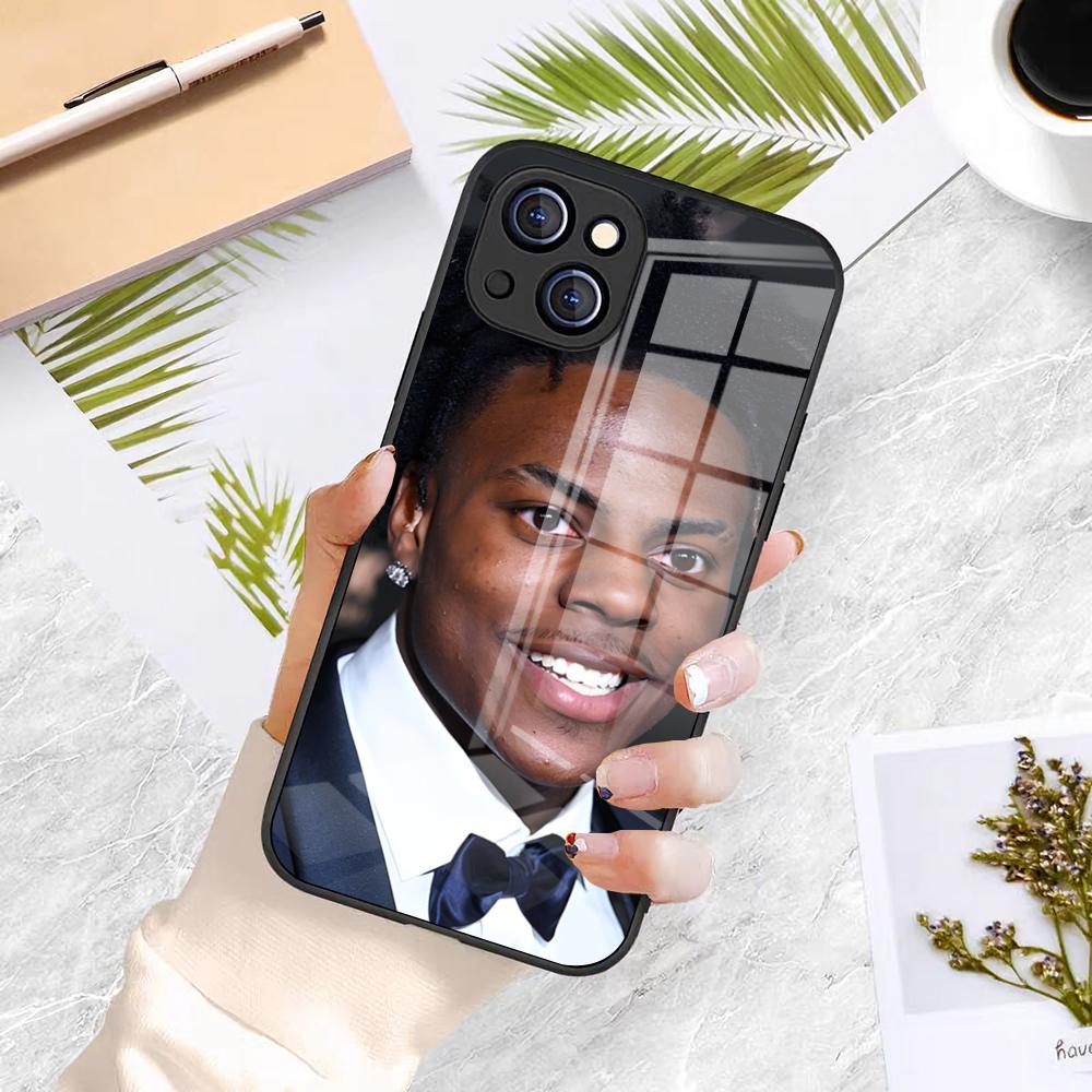 Funny Anchor IShowSpeed Phone Case For IPhone 17 Pro Max 16 15 14 Pro Max 13 11 X Xs Xr 8 7Plus Glass Cover
