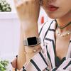 Apyrankė Laikrodžio dirželis Apple Laikrodžiui Apyrankė 44mm 38mm 42mm 40mm Nailono kilpa Apple Laikrodžiui Apyrankė 45mm 41mm Correa skirta iWatch 3 4 5 SE 6 7 Band