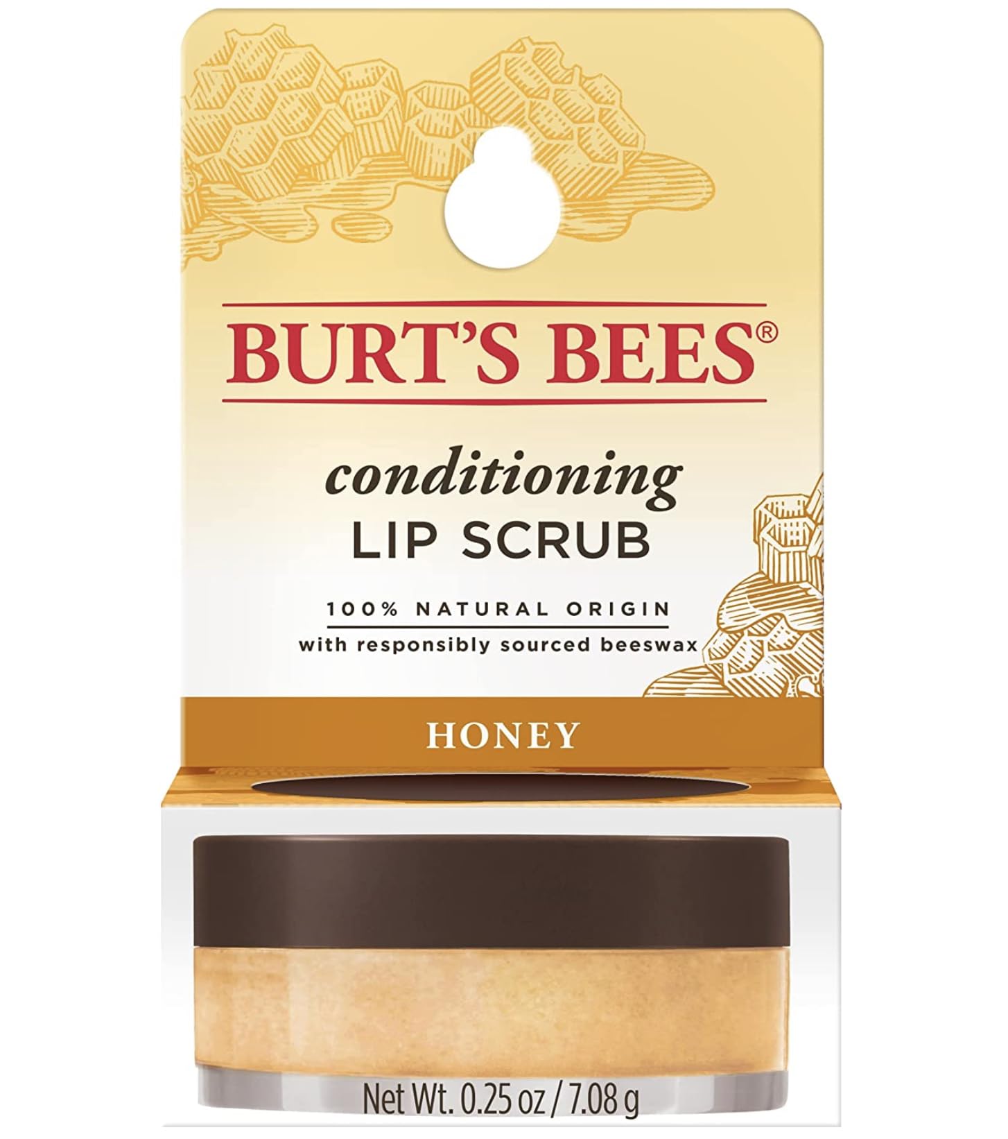 BEES Bees Lip Scrub Care Lip Perfect for Small and Lip Care [BURT S Official] Burt s (Lip Scrub/7.08g) Additive-Free, Anniversaries, Gifts,