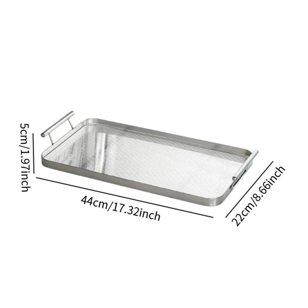 Serviertablett Teetassenhalter Leicht Trendy Praktisch Acryltablett Teetasse