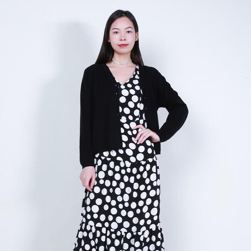 Anlom Women's Wool Long Sleeve Knitted Cardigan