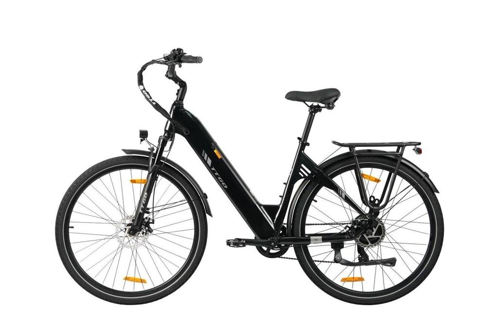 TTGO C3 SE Elektrofahrrad Erwachsene - 250W Hocheffizienter Bürstenloser Motor 36V 18Ah Akku Ideal für Stadtfahrten & Freizeittouren