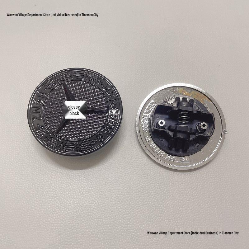 57mm Voorste Motorkap Embleem Geschikt voor Mercedes: ERS, GLC, GLK, CLA, CLS Modellen