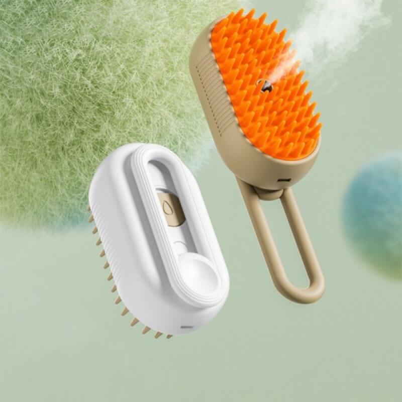 

Dog and Cat Steam Brush white