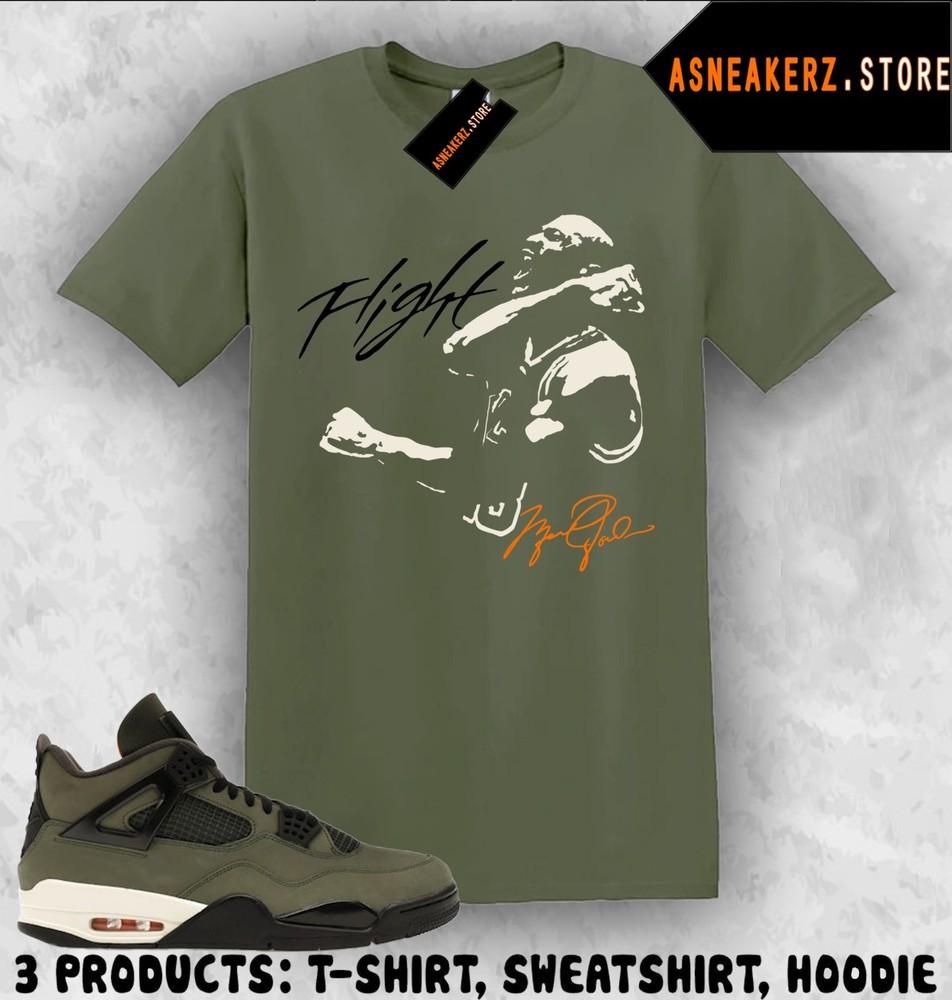 

Shirt Matching Undefeated x AJ 4 OG 2025 Match Sneaker 23 MJ Victory 4s T-Shirt Unisex T-Shirt XXXXL